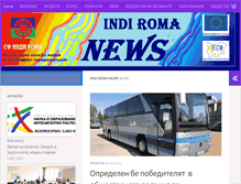 Tablet Screenshot of indiromanews.com
